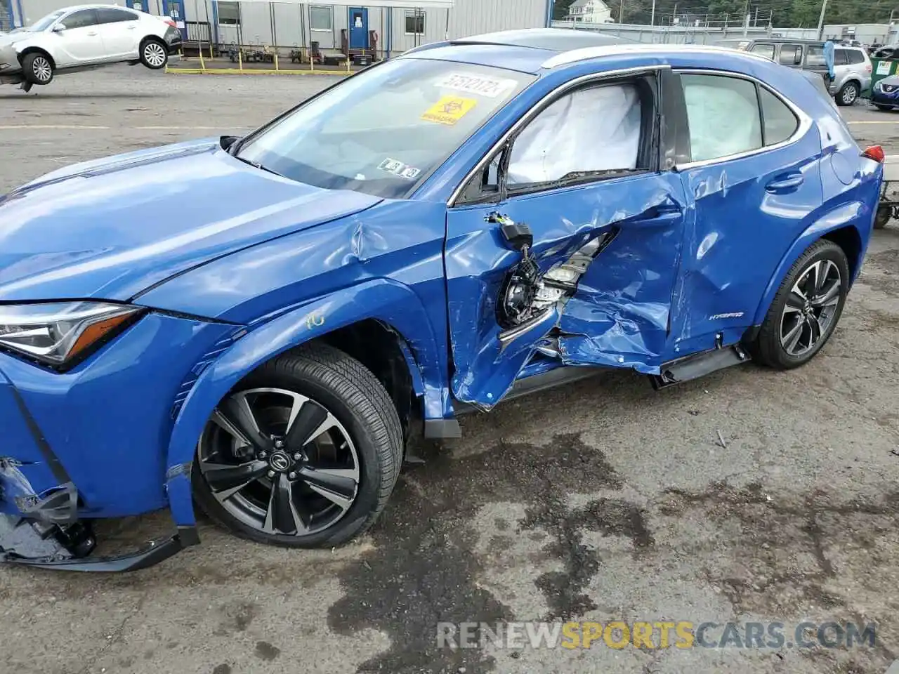 9 Photograph of a damaged car JTHP9JBH0N2061906 LEXUS UX 250H BA 2022