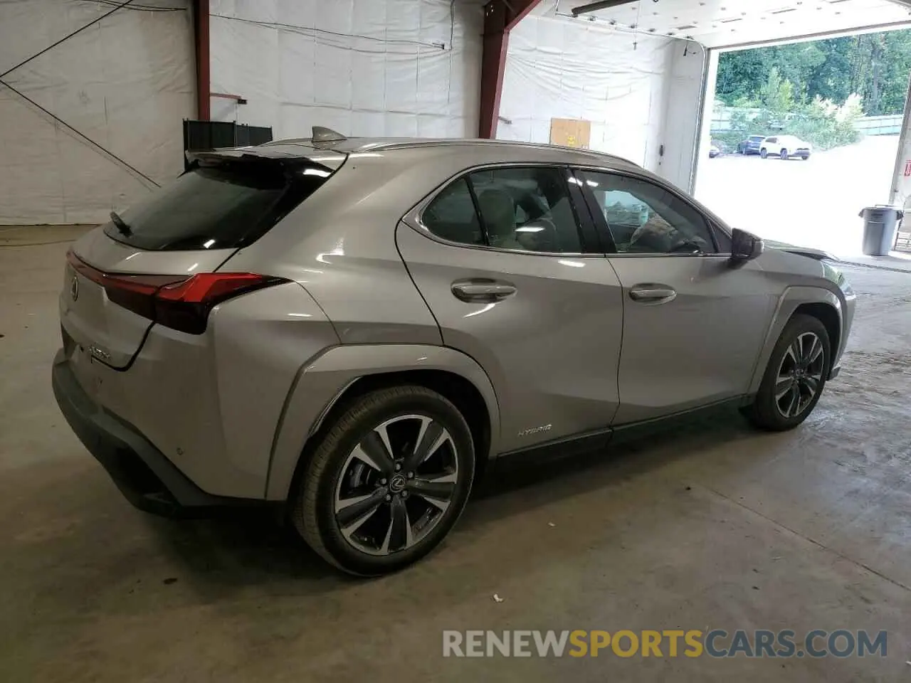 3 Photograph of a damaged car JTHP9JBH4N2056319 LEXUS UX 250H BA 2022