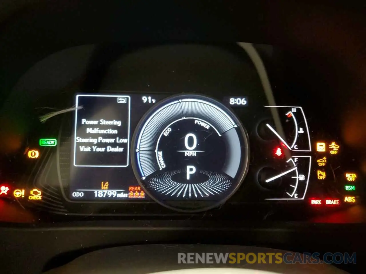 9 Photograph of a damaged car JTHP9JBH4N2056319 LEXUS UX 250H BA 2022