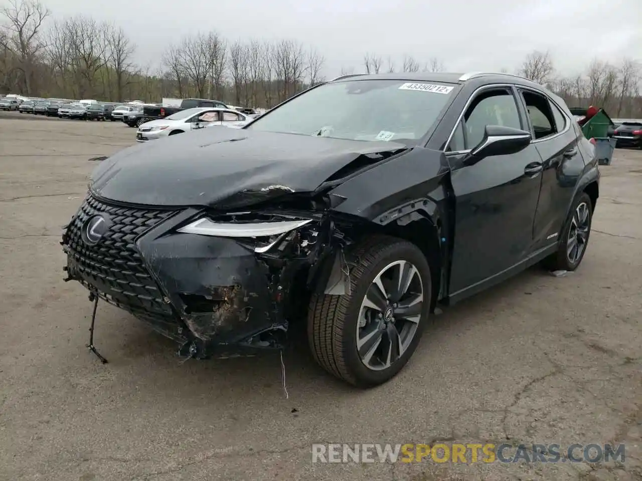 2 Photograph of a damaged car JTHP9JBH5N2058709 LEXUS UX 250H BA 2022