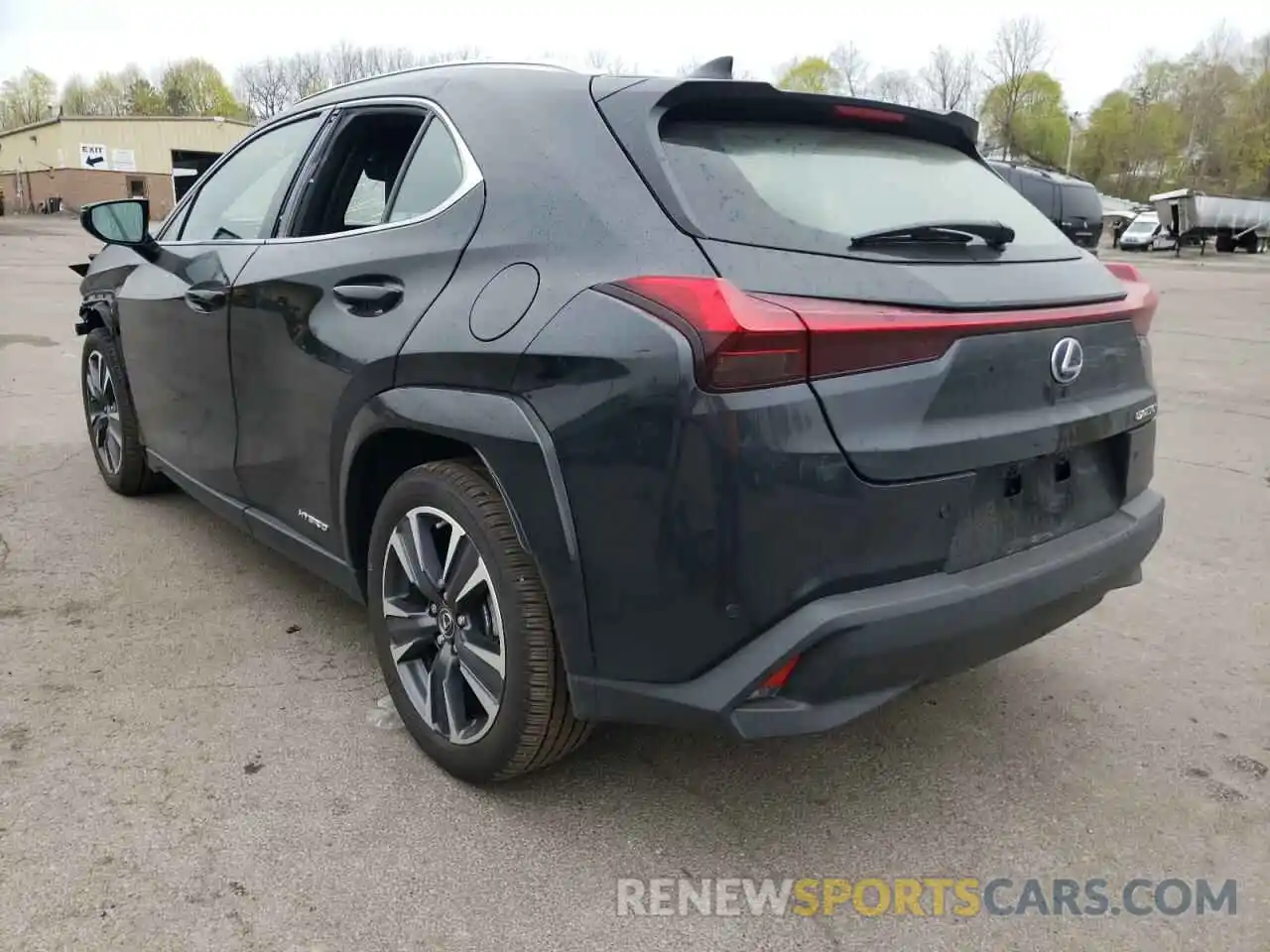 3 Photograph of a damaged car JTHP9JBH5N2058709 LEXUS UX 250H BA 2022