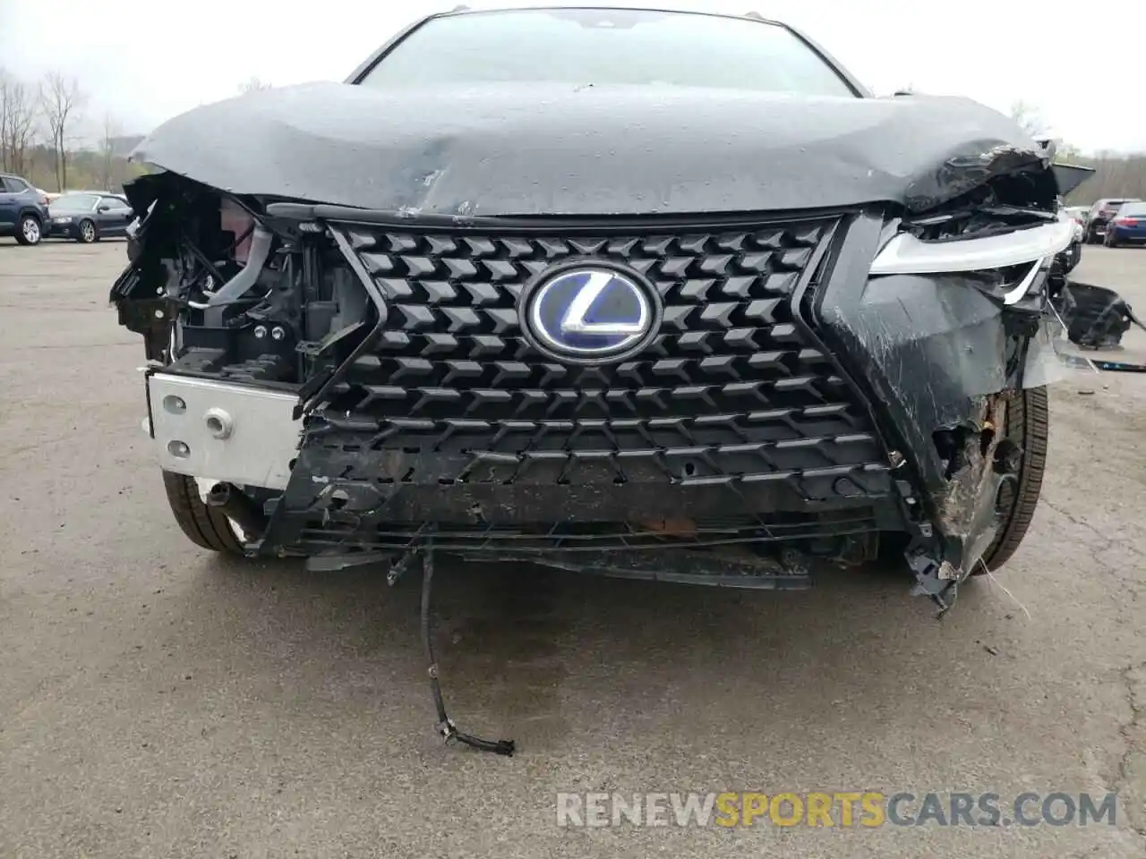 9 Photograph of a damaged car JTHP9JBH5N2058709 LEXUS UX 250H BA 2022