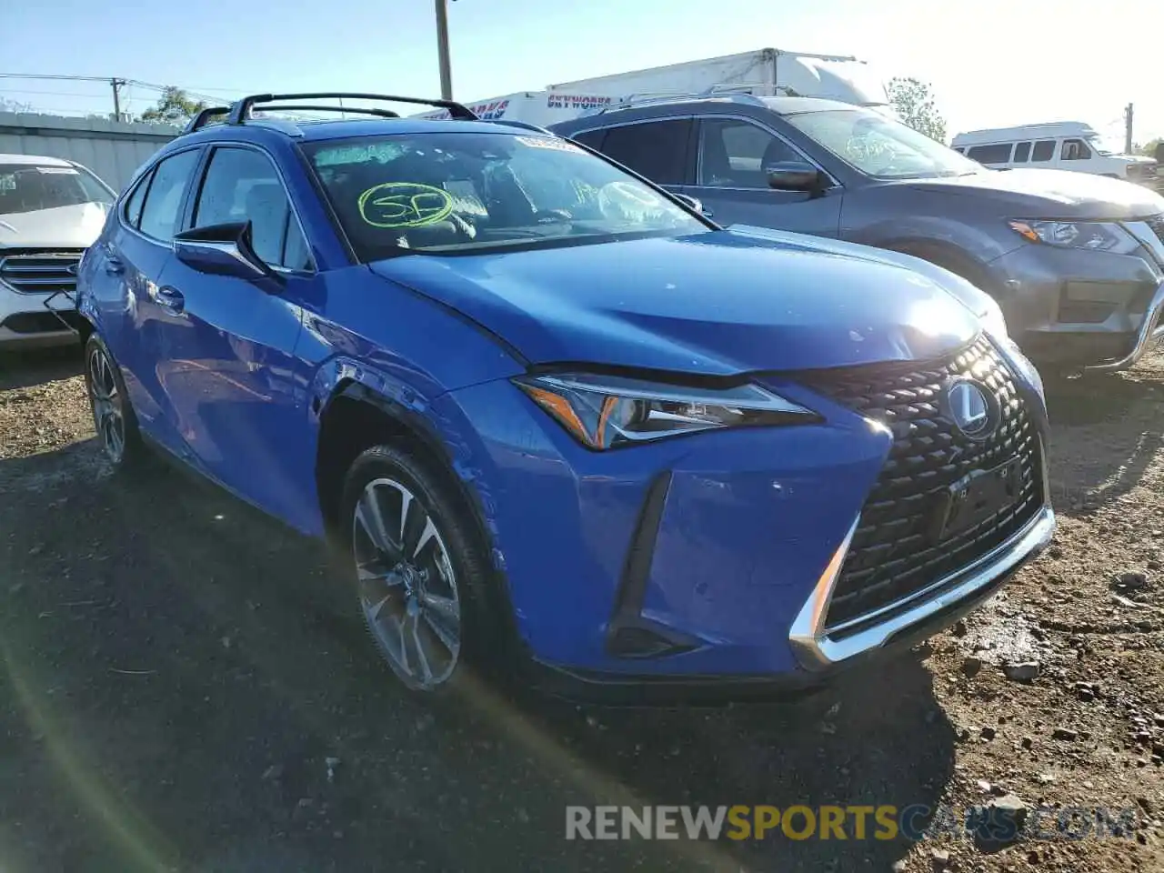 1 Photograph of a damaged car JTHP9JBH6N2060050 LEXUS UX 250H BA 2022