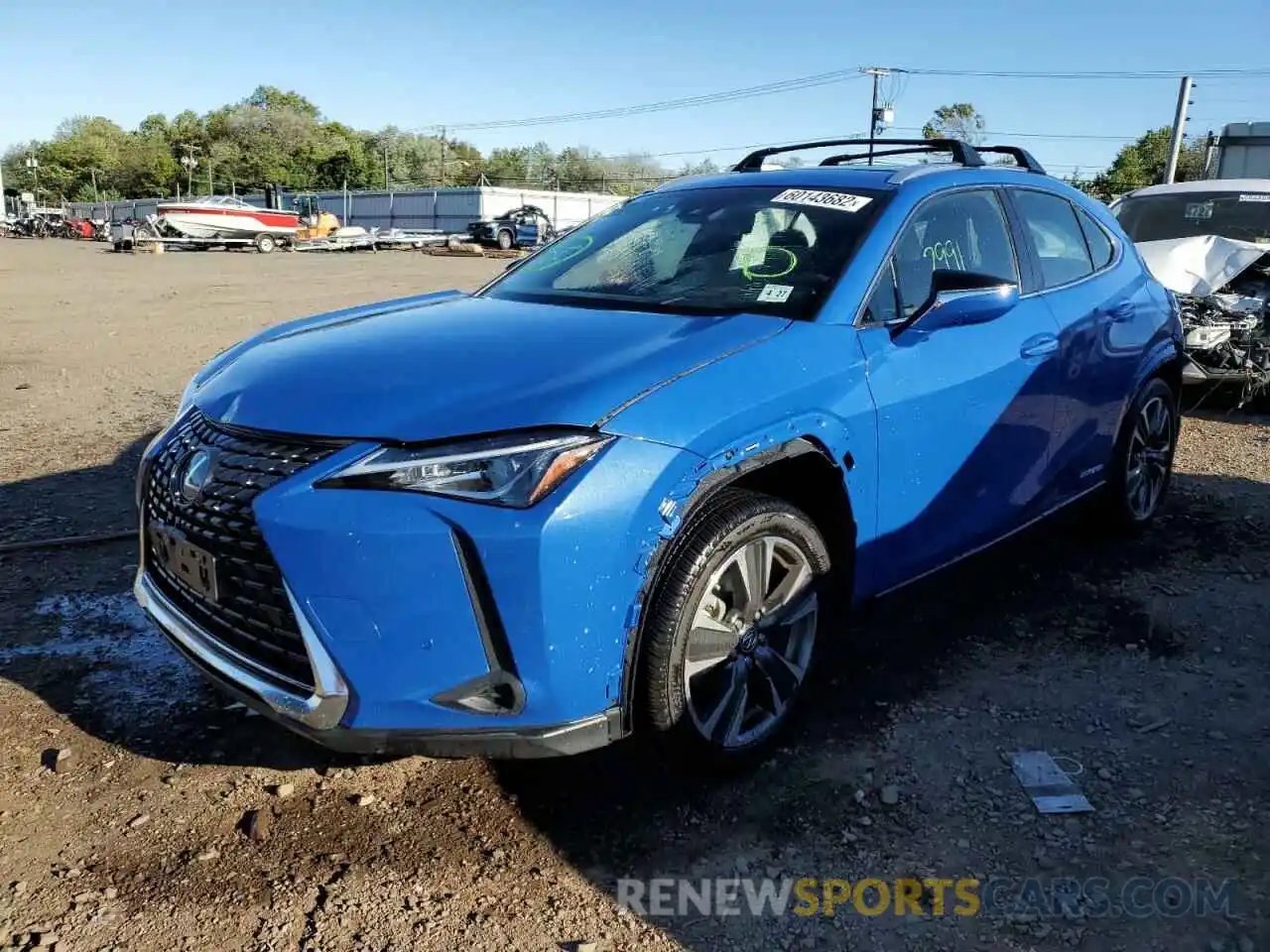 2 Photograph of a damaged car JTHP9JBH6N2060050 LEXUS UX 250H BA 2022