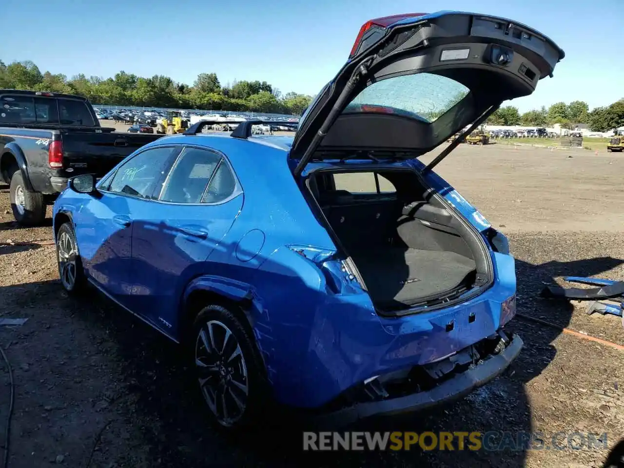 3 Photograph of a damaged car JTHP9JBH6N2060050 LEXUS UX 250H BA 2022