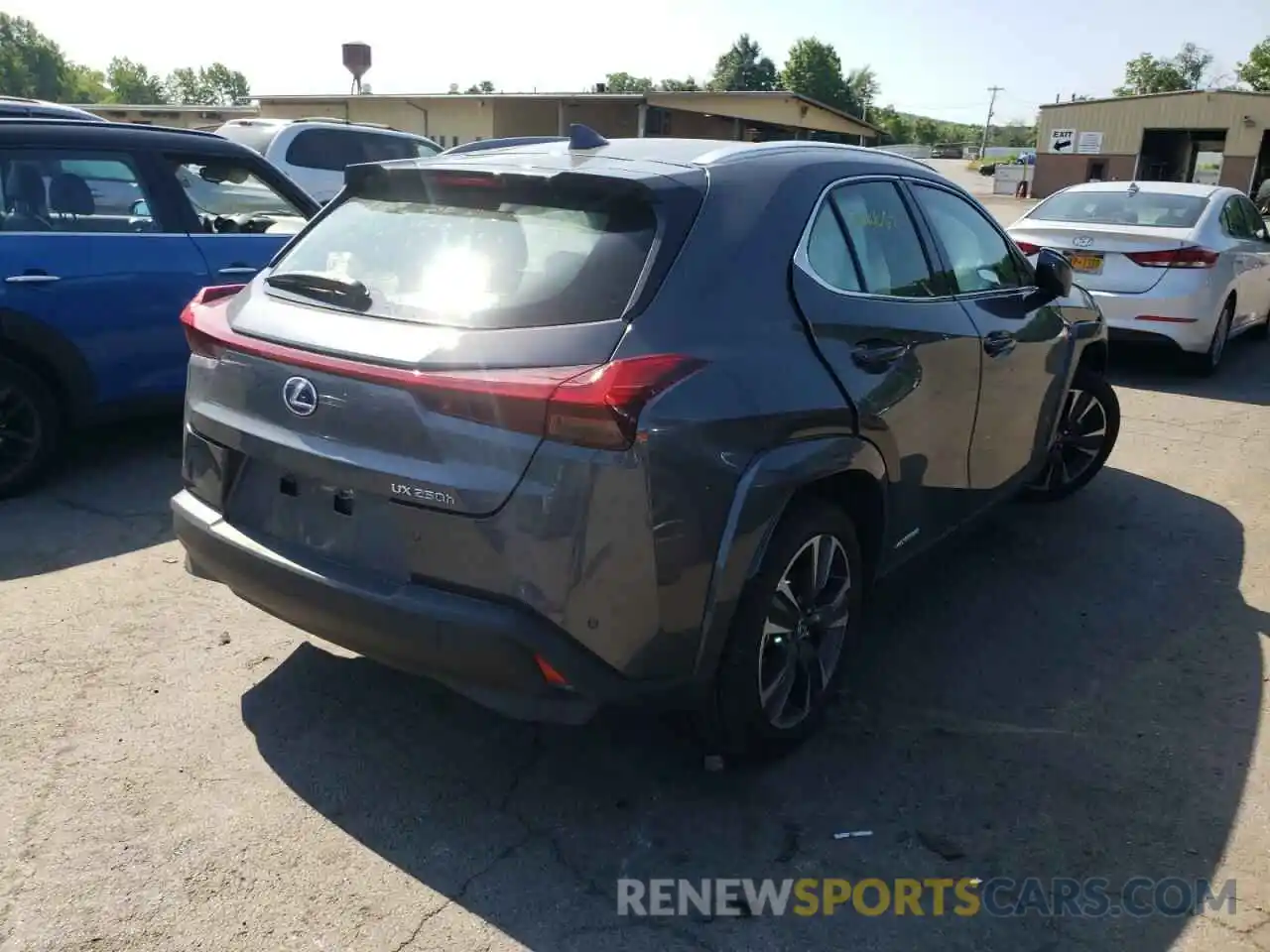 4 Photograph of a damaged car JTHP9JBH7N2060574 LEXUS UX 250H BA 2022