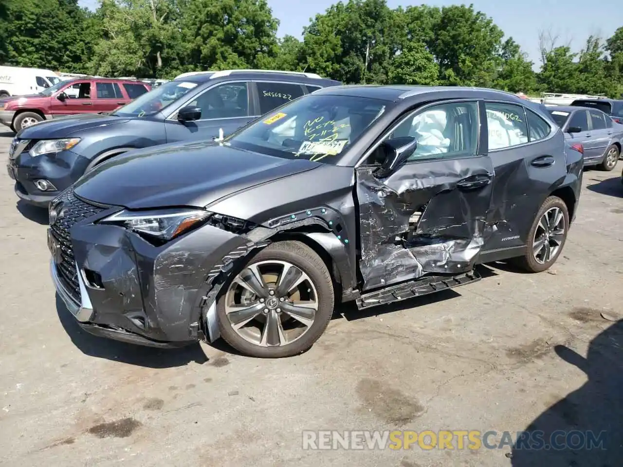 9 Photograph of a damaged car JTHP9JBH7N2060574 LEXUS UX 250H BA 2022