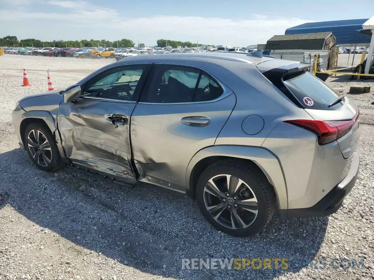 2 Photograph of a damaged car JTHP9JBH8N2060065 LEXUS UX 250H BA 2022