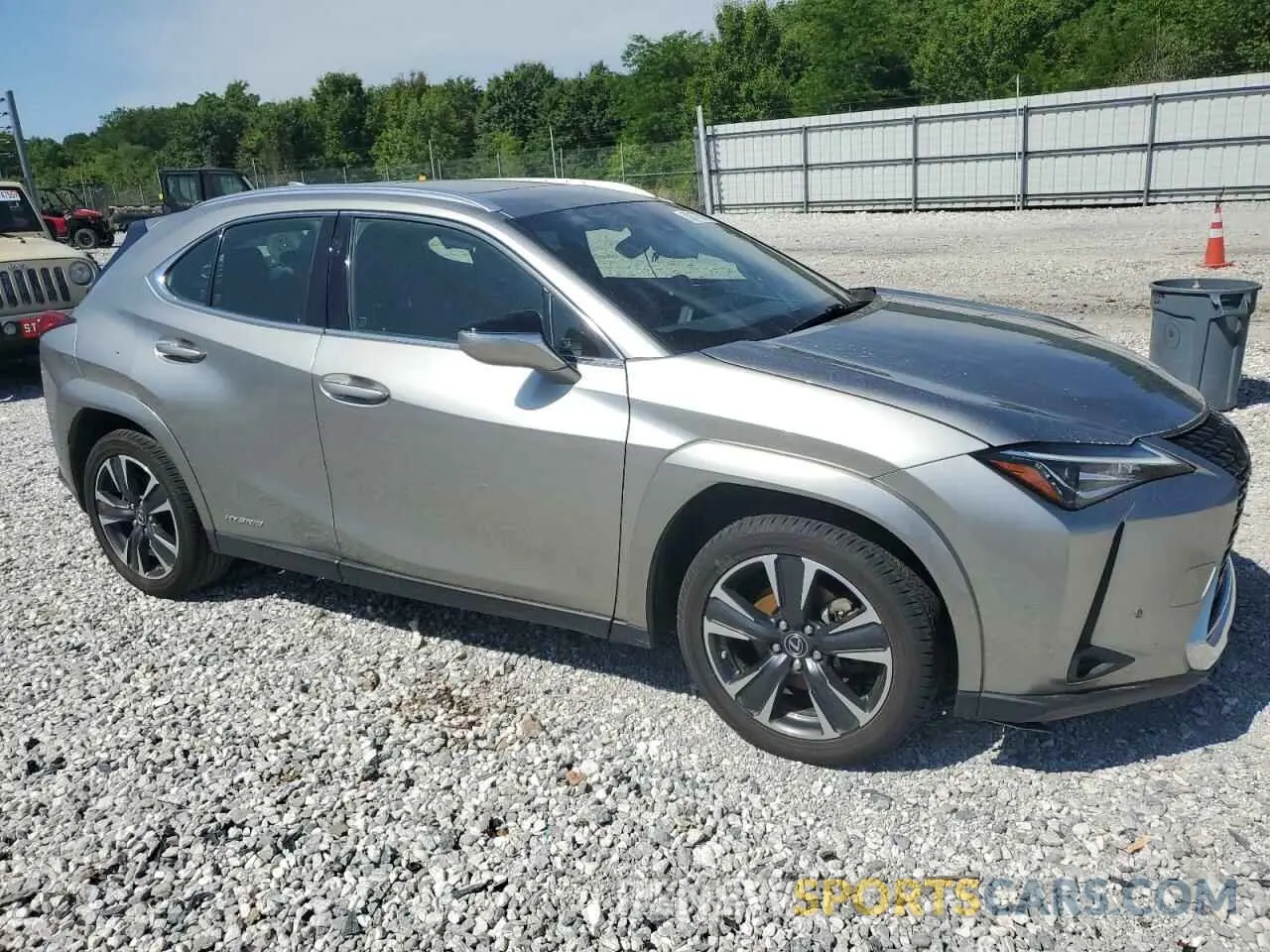 4 Photograph of a damaged car JTHP9JBH8N2060065 LEXUS UX 250H BA 2022