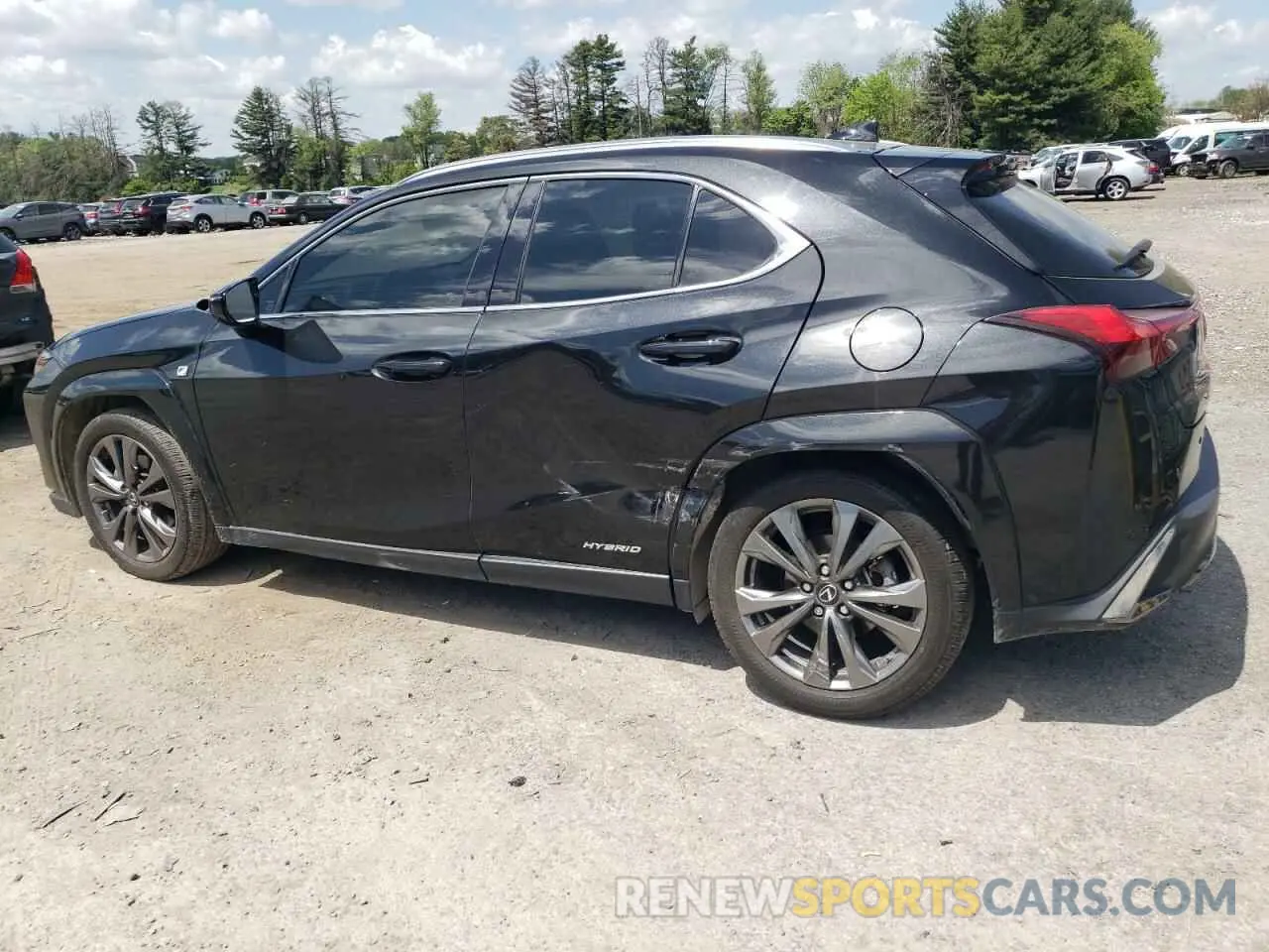 2 Photograph of a damaged car JTHR9JBH0N2062952 LEXUS UX 250H BA 2022