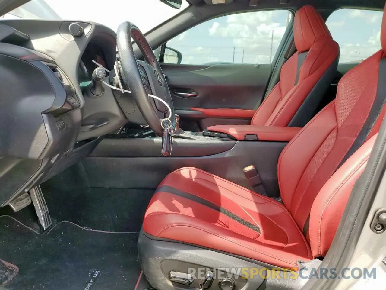 9 Photograph of a damaged car JTHR9JBH1N2057419 LEXUS UX 250H BA 2022