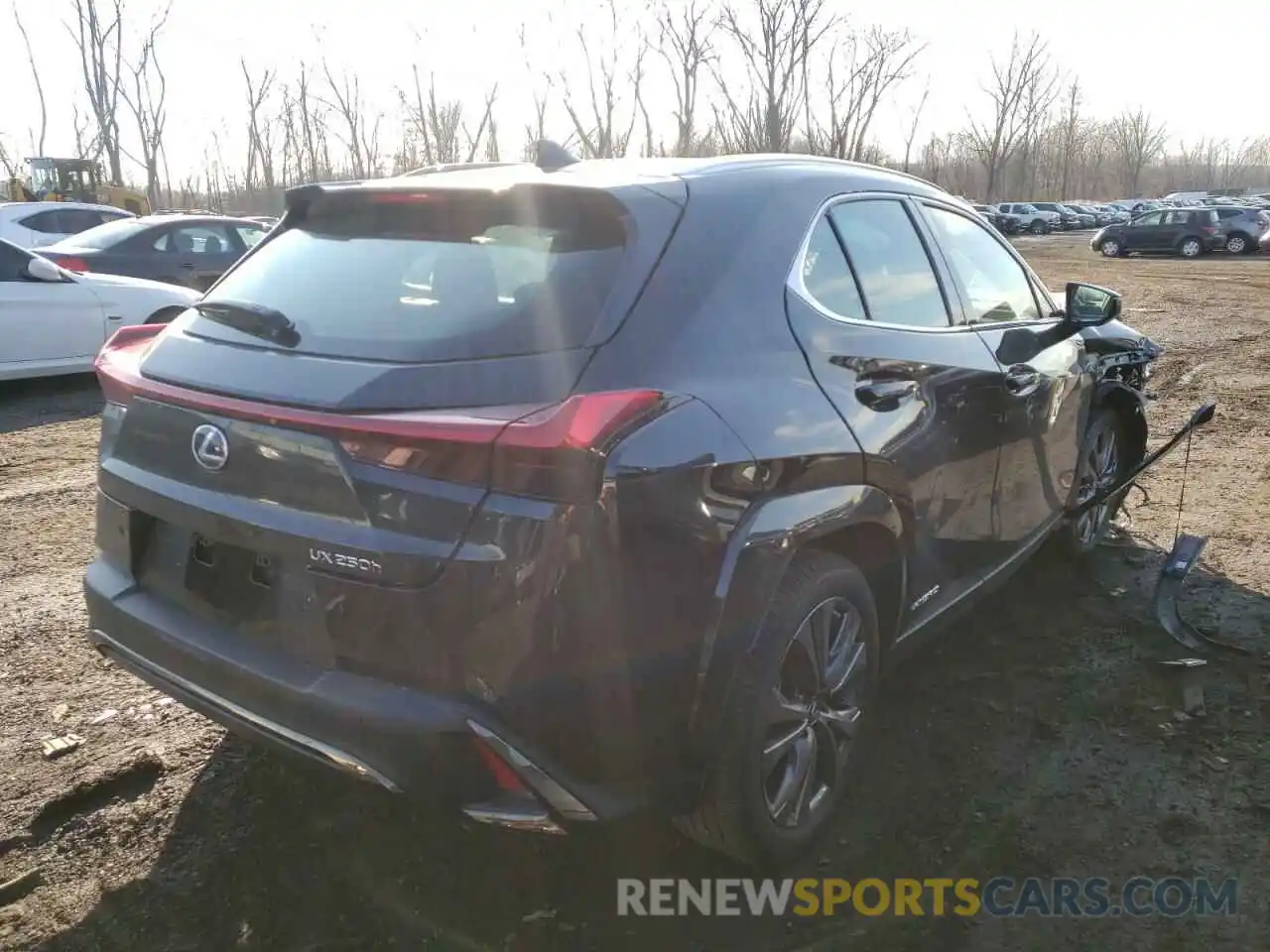 4 Photograph of a damaged car JTHR9JBH4N2057124 LEXUS UX 250H BA 2022