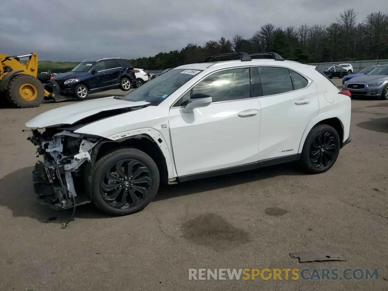 1 Photograph of a damaged car JTHR9JBH9N2060634 LEXUS UX 250H BA 2022