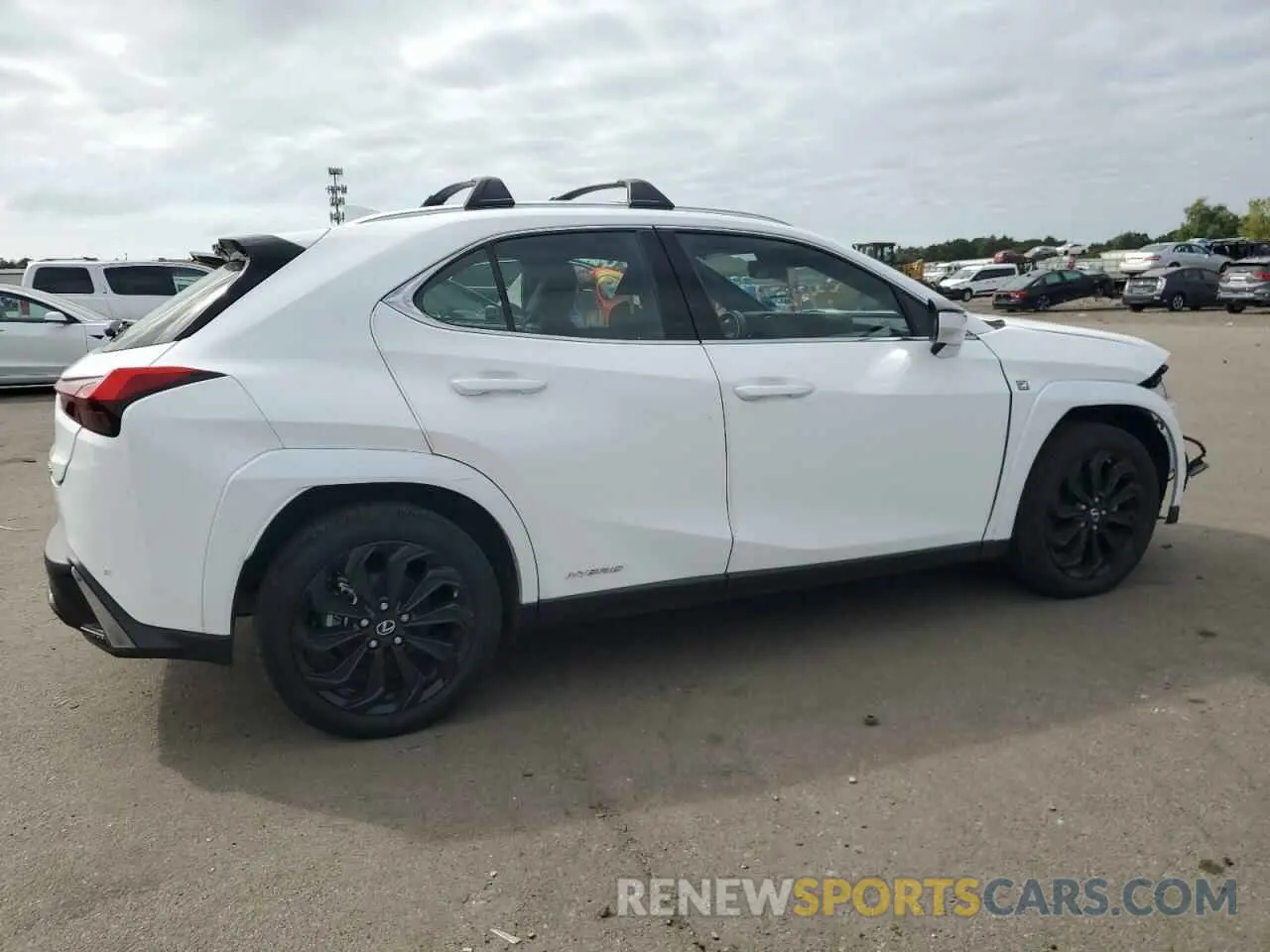 3 Photograph of a damaged car JTHR9JBH9N2060634 LEXUS UX 250H BA 2022