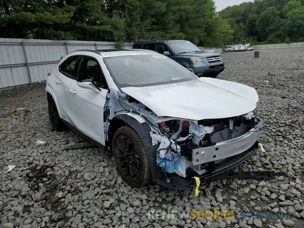 1 Photograph of a damaged car JTHR9JBH9N2062190 LEXUS UX 250H BA 2022