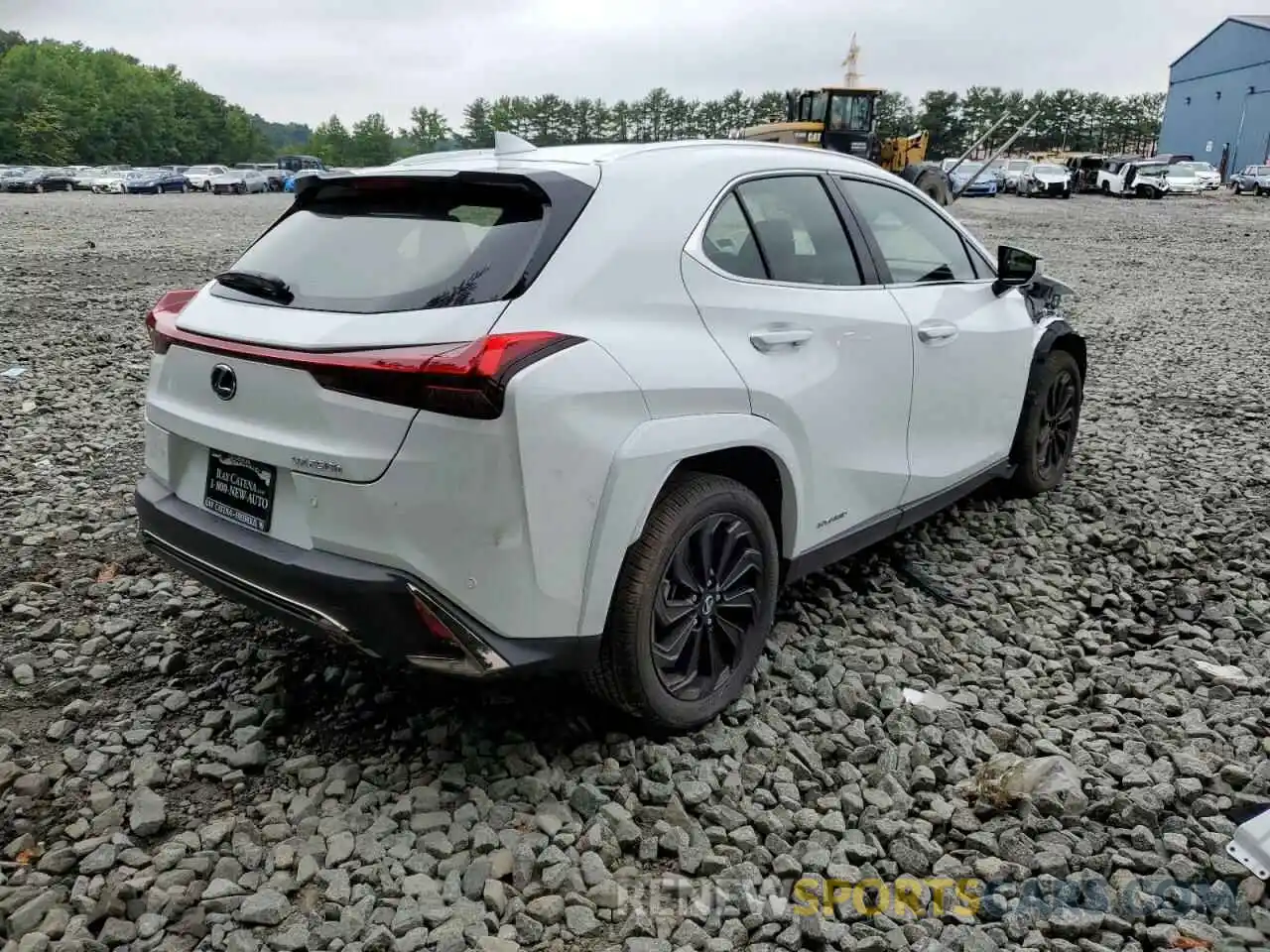 4 Photograph of a damaged car JTHR9JBH9N2062190 LEXUS UX 250H BA 2022