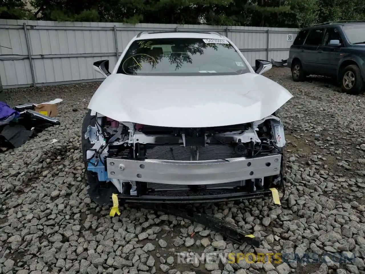 9 Photograph of a damaged car JTHR9JBH9N2062190 LEXUS UX 250H BA 2022