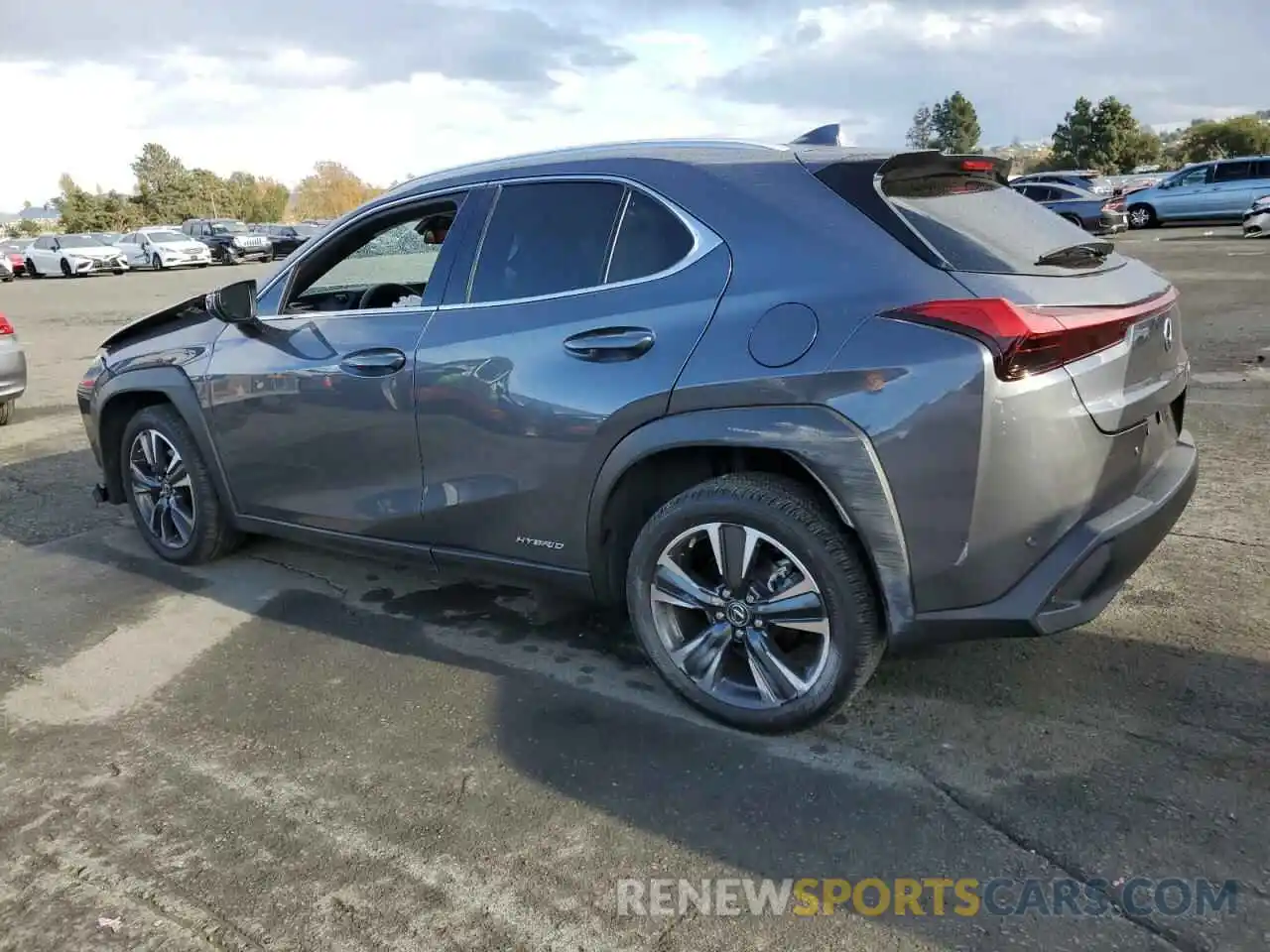 2 Photograph of a damaged car JTHX9JBH2N2054570 LEXUS UX 250H BA 2022