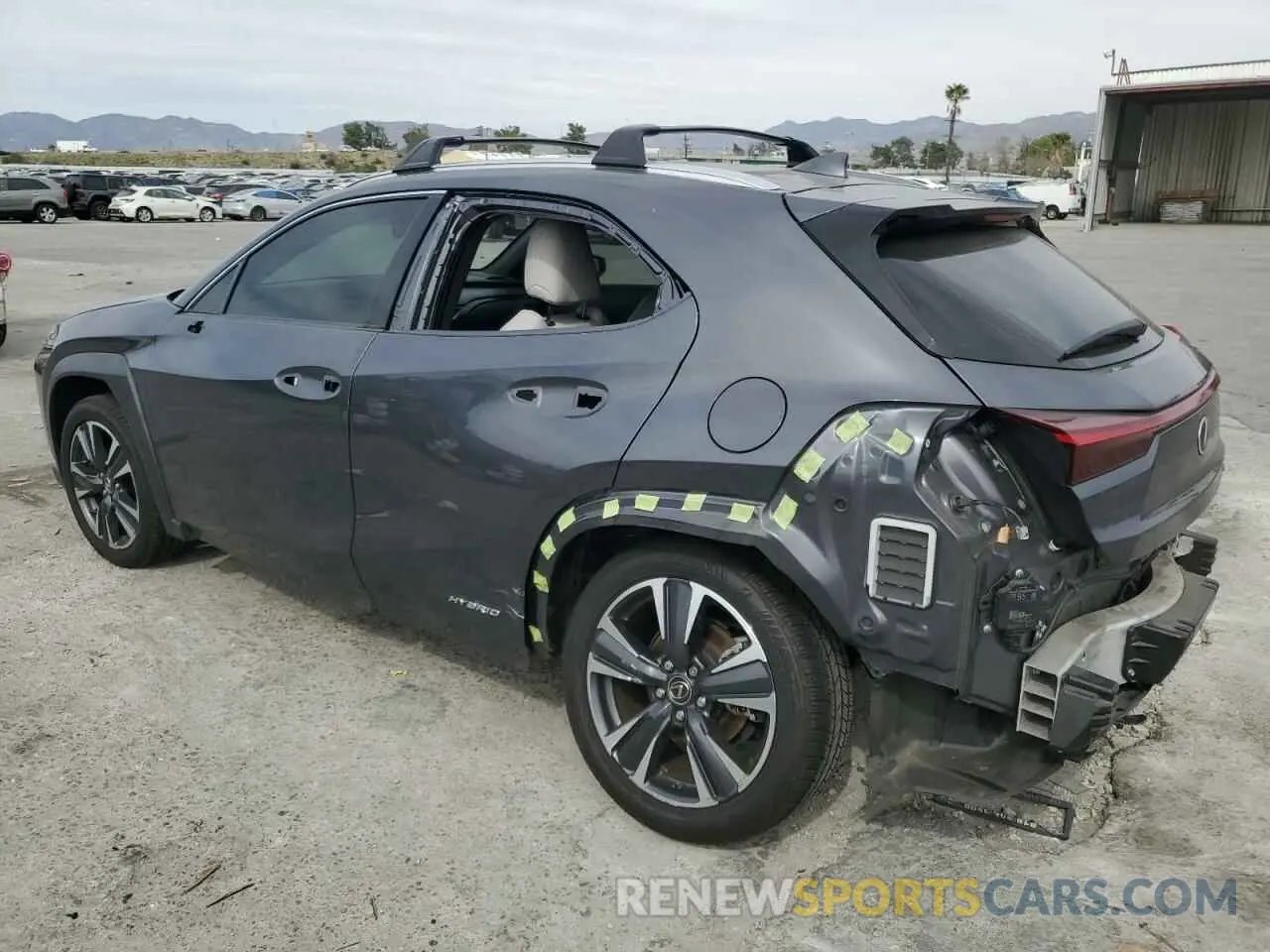 2 Photograph of a damaged car JTHX9JBH9N2056431 LEXUS UX 250H BA 2022