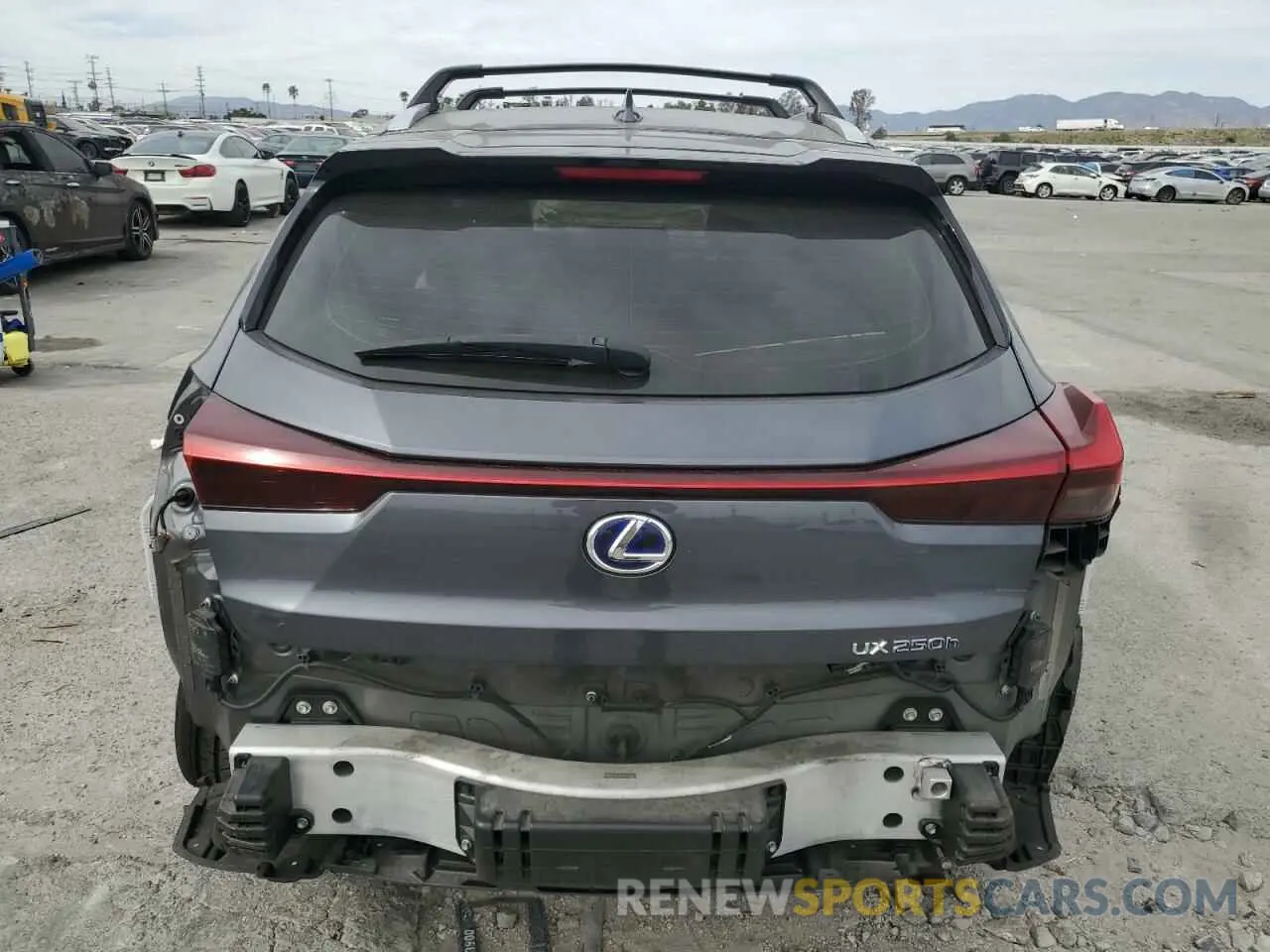 6 Photograph of a damaged car JTHX9JBH9N2056431 LEXUS UX 250H BA 2022