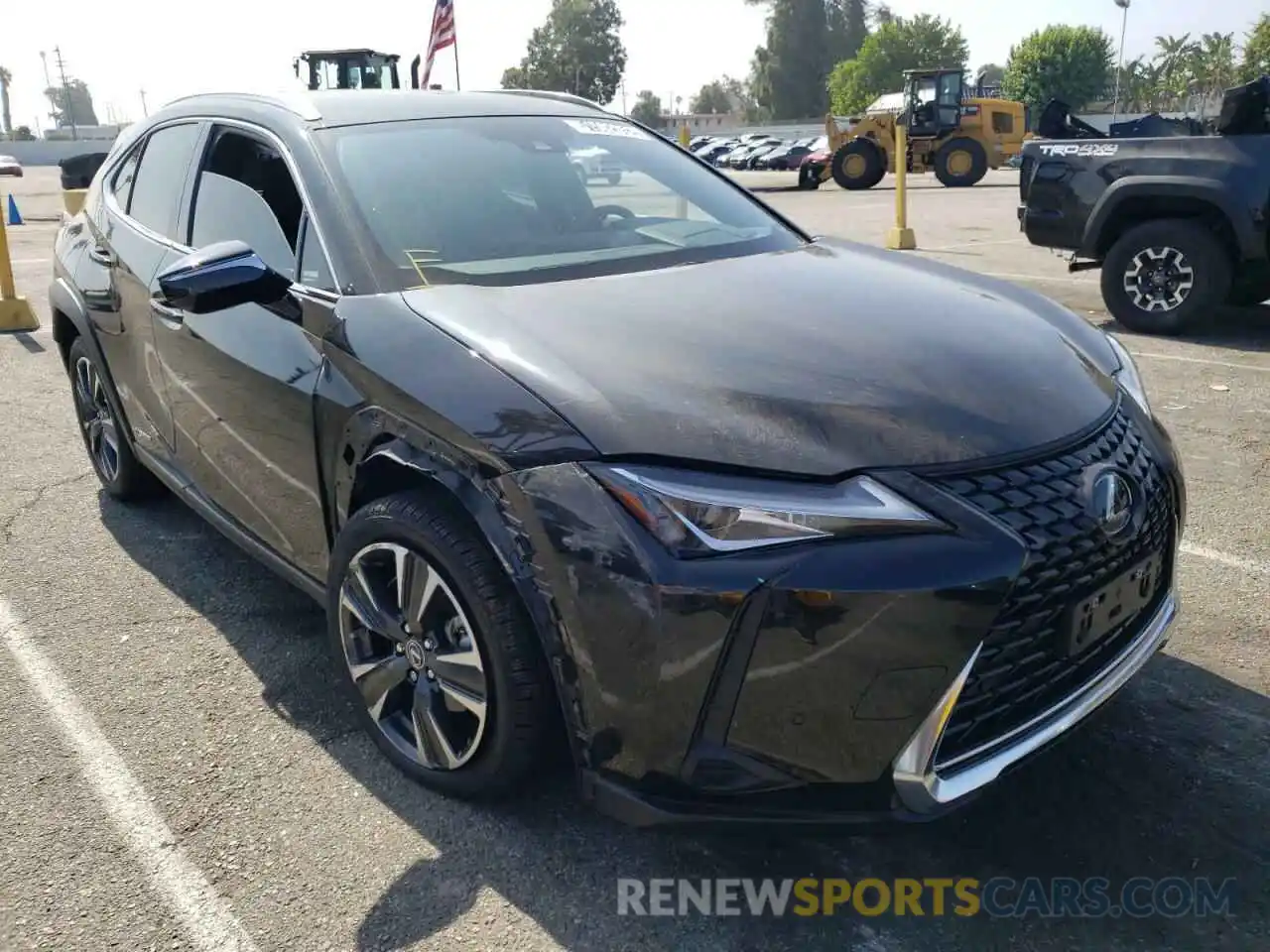 1 Photograph of a damaged car JTHX9JBHXN2057734 LEXUS UX 250H BA 2022