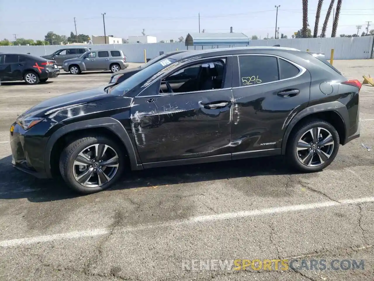 9 Photograph of a damaged car JTHX9JBHXN2057734 LEXUS UX 250H BA 2022