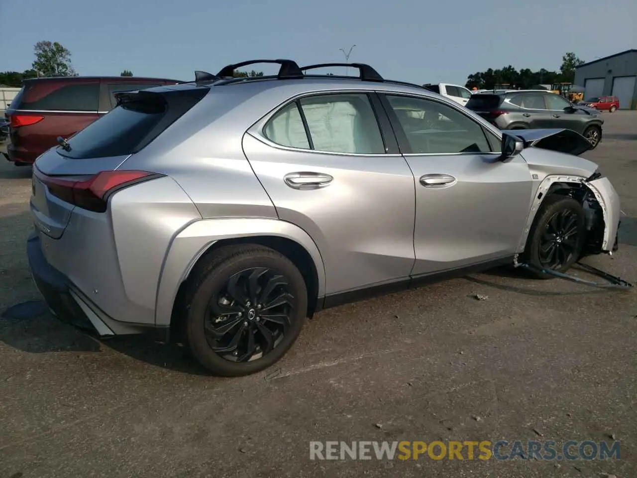 3 Photograph of a damaged car JTHB9JBH0P2066035 LEXUS UX 250H BA 2023