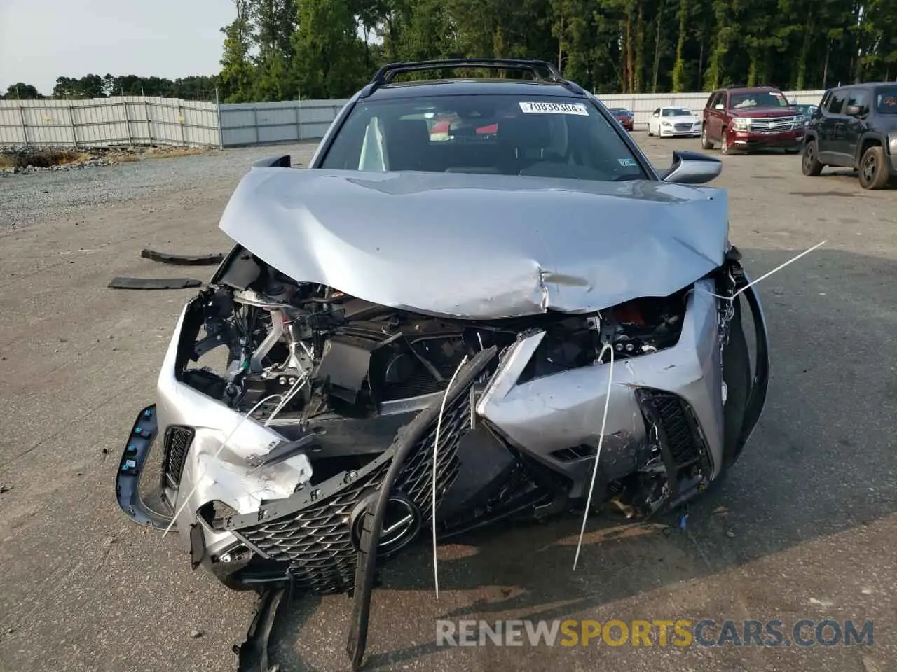 5 Photograph of a damaged car JTHB9JBH0P2066035 LEXUS UX 250H BA 2023