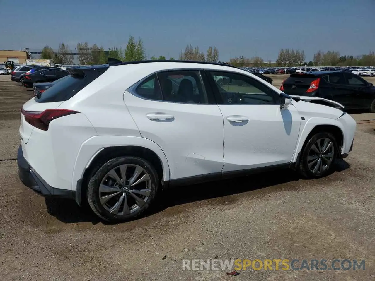 3 Photograph of a damaged car JTHB9JBH1P2067579 LEXUS UX 250H BA 2023