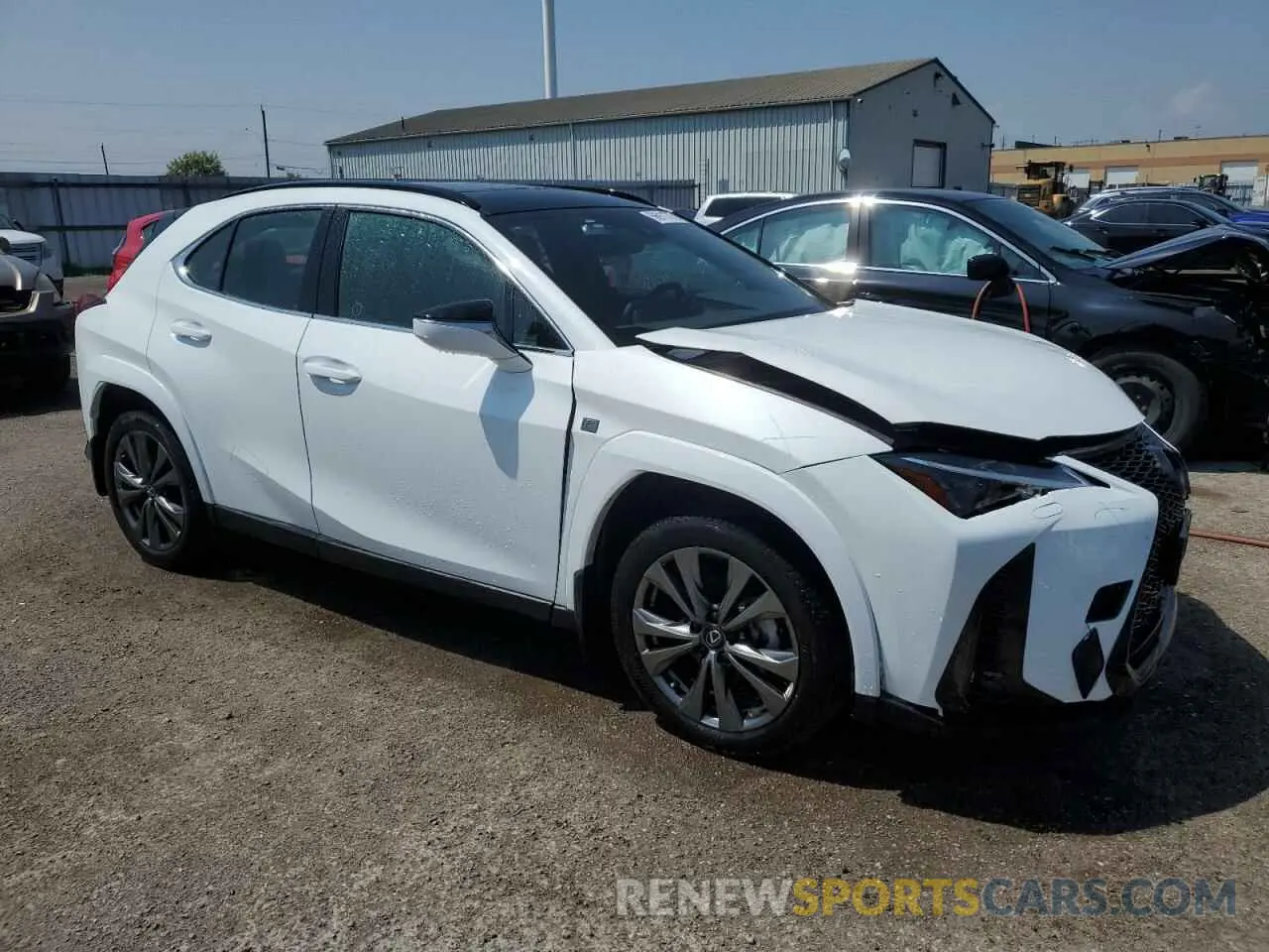 4 Photograph of a damaged car JTHB9JBH1P2067579 LEXUS UX 250H BA 2023