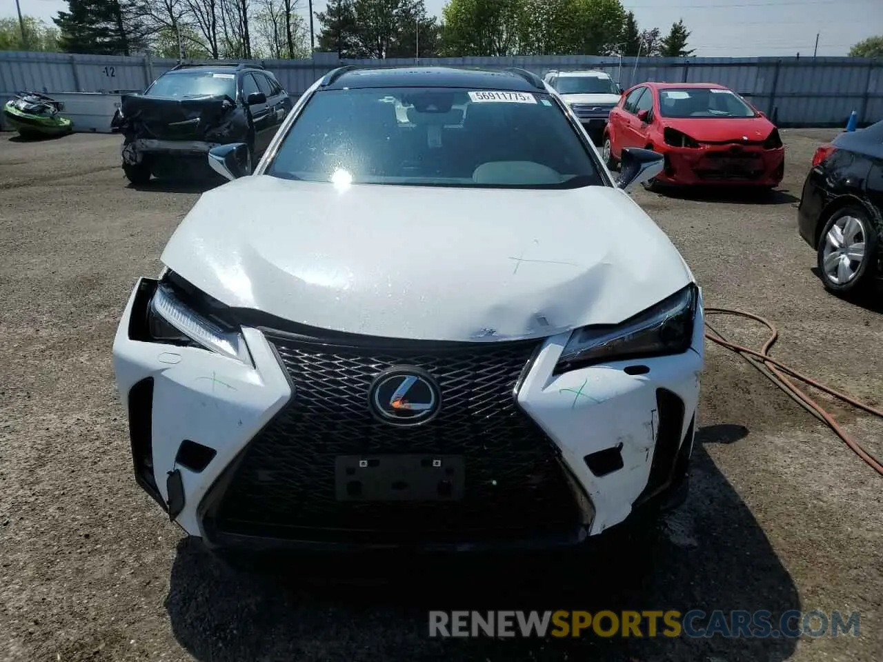 5 Photograph of a damaged car JTHB9JBH1P2067579 LEXUS UX 250H BA 2023