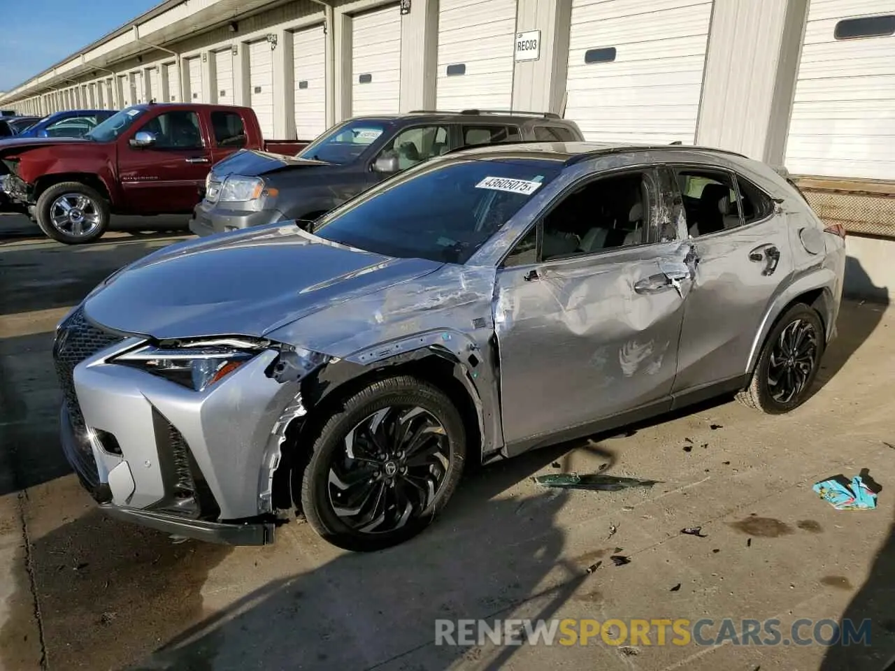 1 Photograph of a damaged car JTHB9JBHXP2067404 LEXUS UX 250H BA 2023