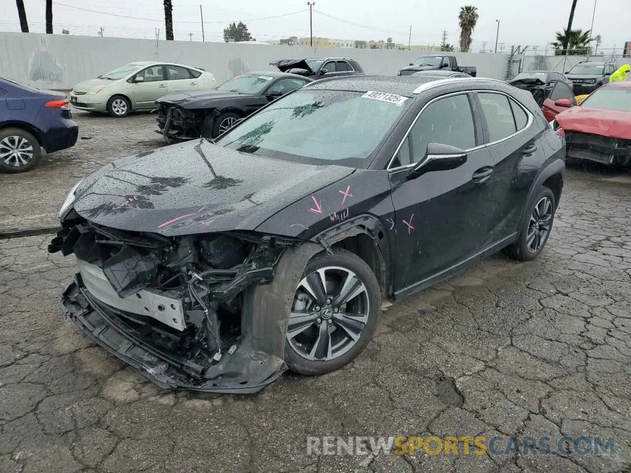 1 Photograph of a damaged car JTHX6JBH8P2134063 LEXUS UX 250H BA 2023