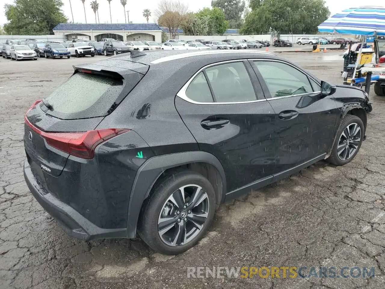 3 Photograph of a damaged car JTHX6JBH8P2134063 LEXUS UX 250H BA 2023