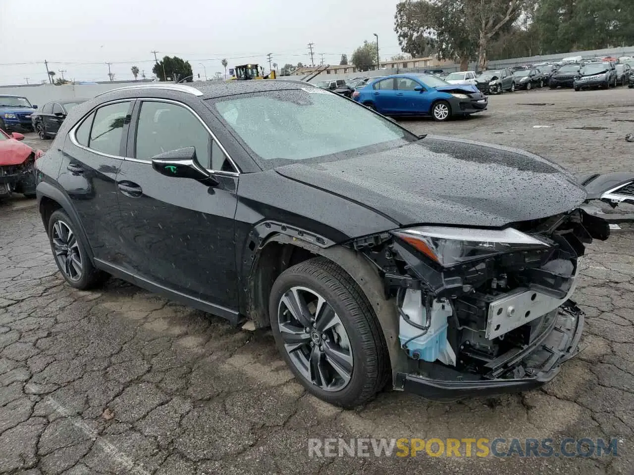4 Photograph of a damaged car JTHX6JBH8P2134063 LEXUS UX 250H BA 2023