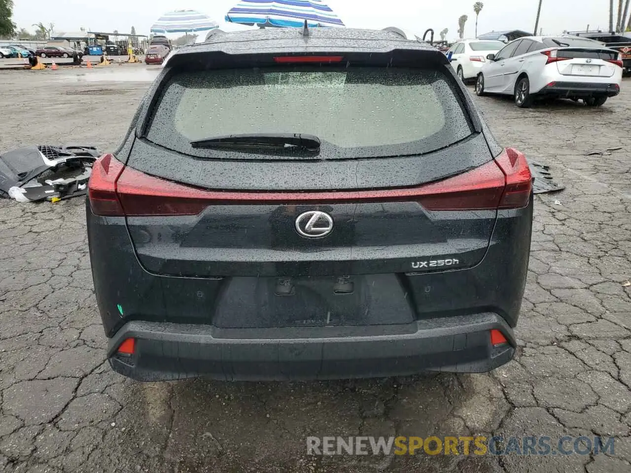 6 Photograph of a damaged car JTHX6JBH8P2134063 LEXUS UX 250H BA 2023