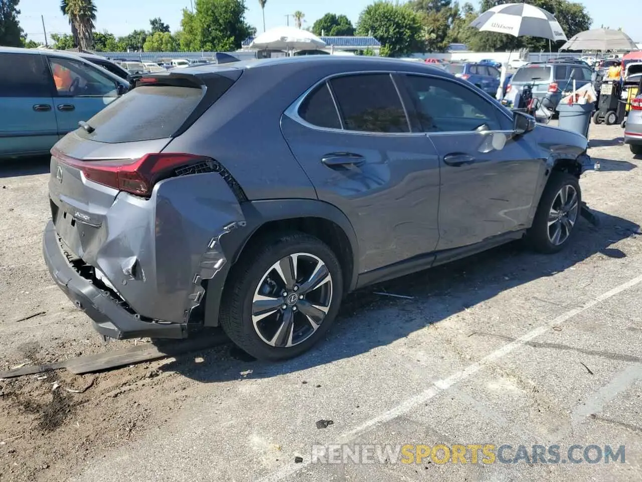 3 Photograph of a damaged car JTHX6JBHXP2145503 LEXUS UX 250H BA 2023