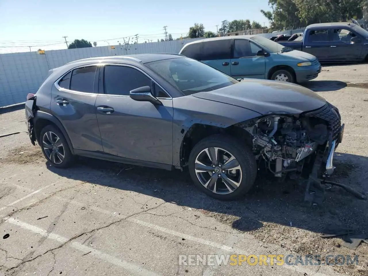 4 Photograph of a damaged car JTHX6JBHXP2145503 LEXUS UX 250H BA 2023