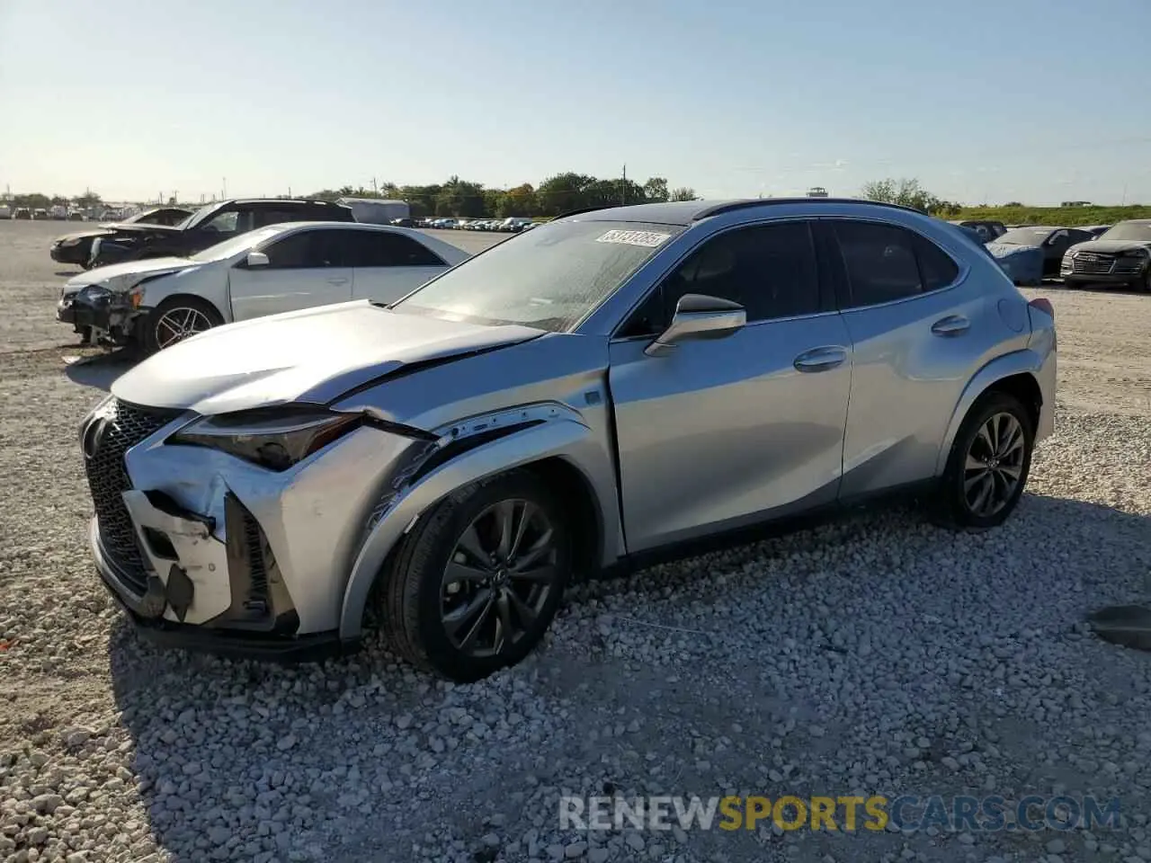 1 Photograph of a damaged car JTHB6JBHXR2160693 LEXUS UX 250H BA 2024