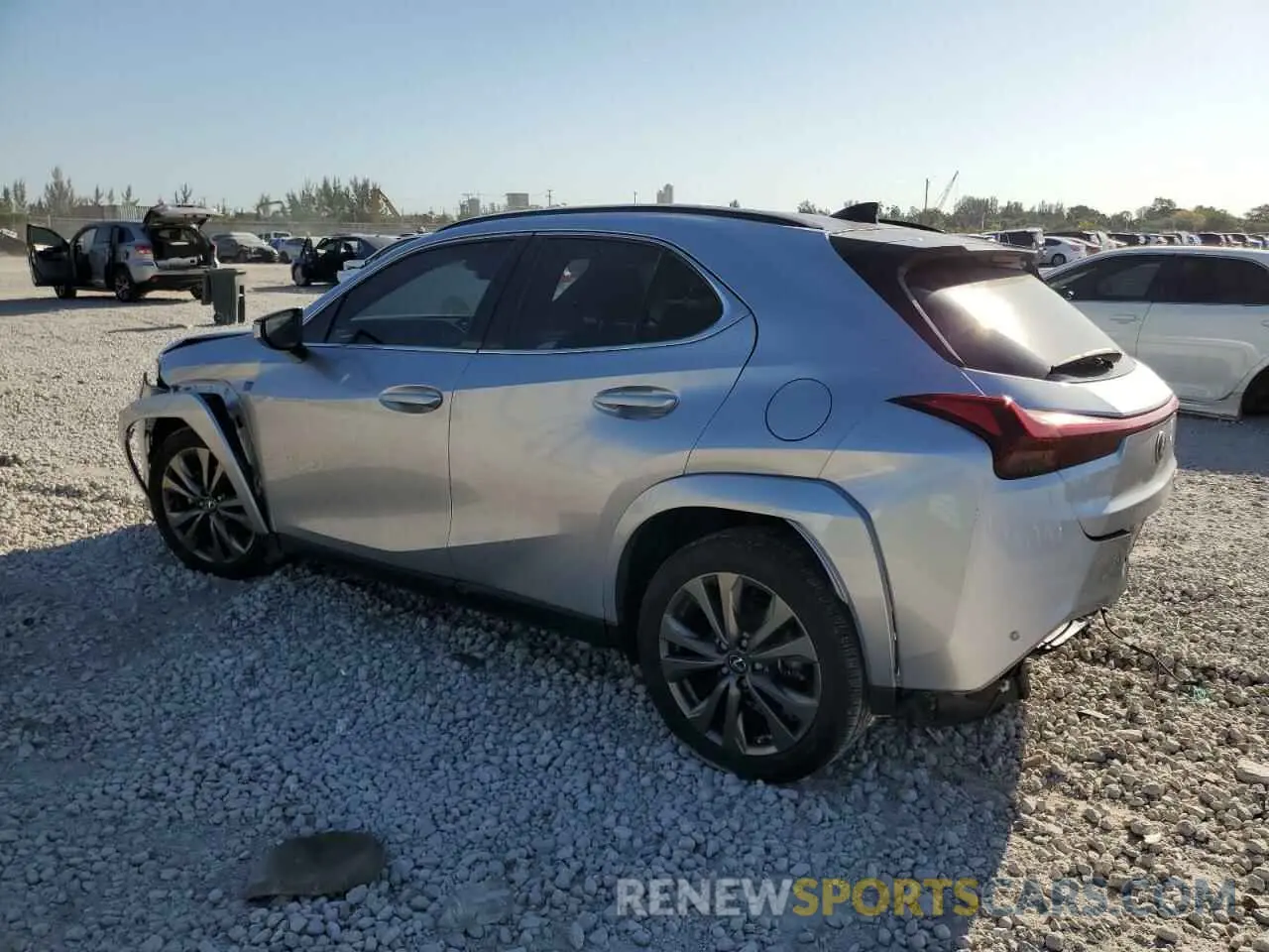 2 Photograph of a damaged car JTHB6JBHXR2160693 LEXUS UX 250H BA 2024