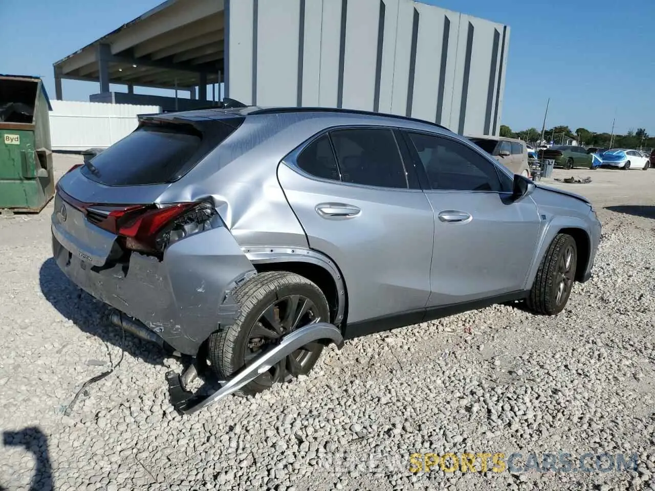 3 Photograph of a damaged car JTHB6JBHXR2160693 LEXUS UX 250H BA 2024