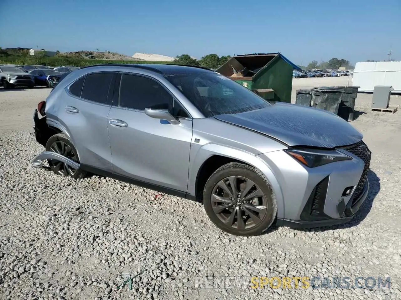 4 Photograph of a damaged car JTHB6JBHXR2160693 LEXUS UX 250H BA 2024