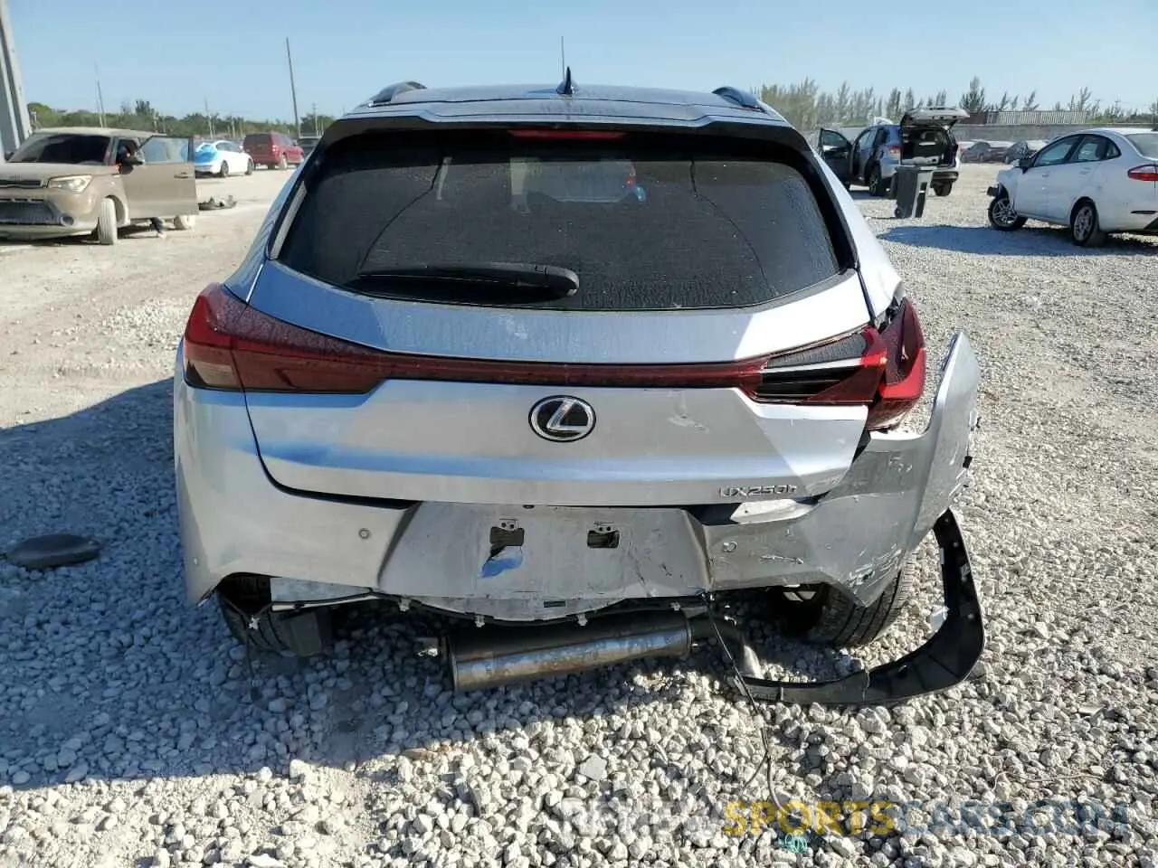 6 Photograph of a damaged car JTHB6JBHXR2160693 LEXUS UX 250H BA 2024