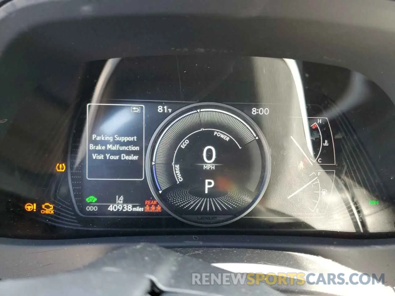 9 Photograph of a damaged car JTHB6JBHXR2160693 LEXUS UX 250H BA 2024