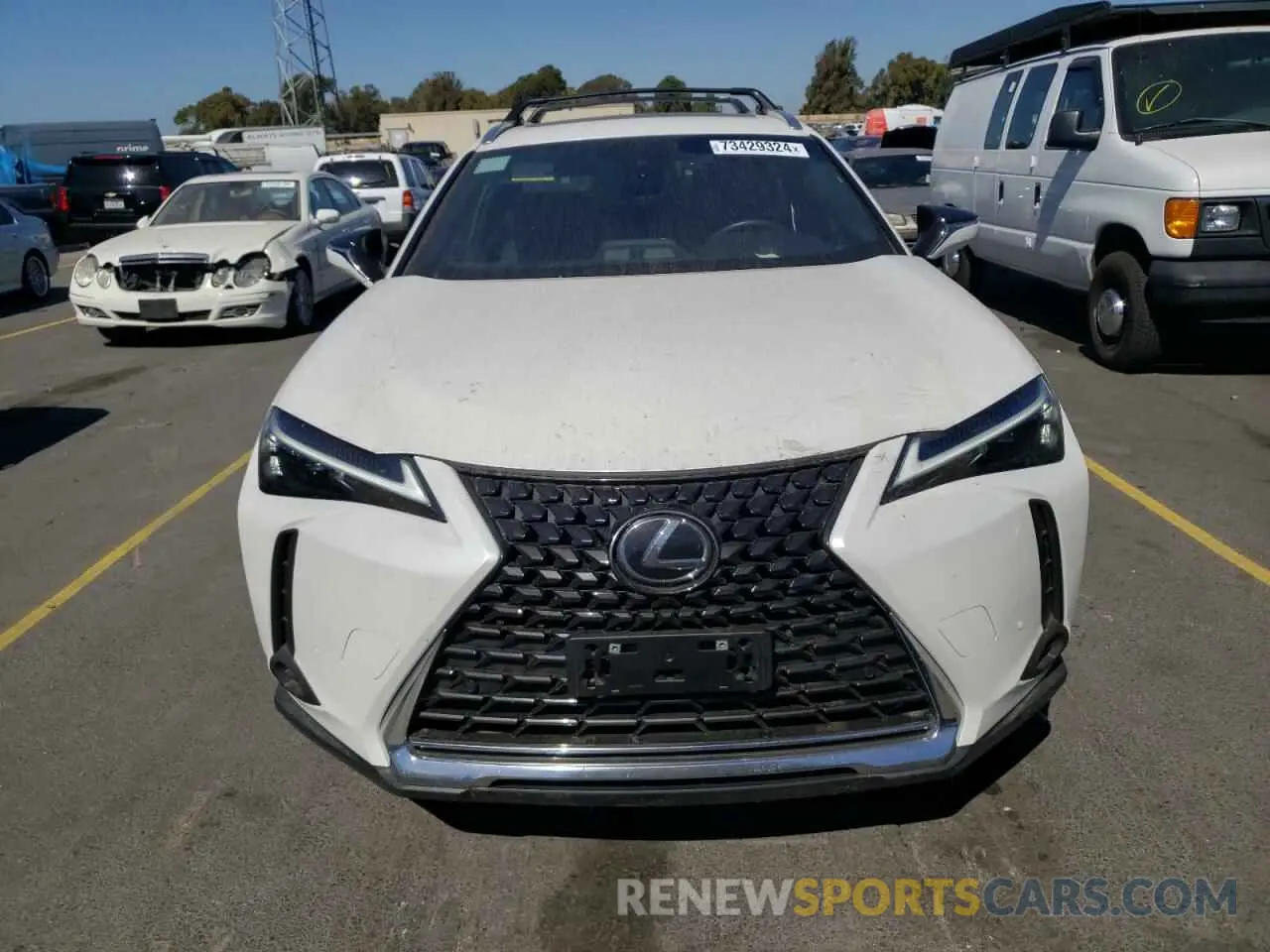 5 Photograph of a damaged car JTHX6JBH3R2187983 LEXUS UX 250H BA 2024