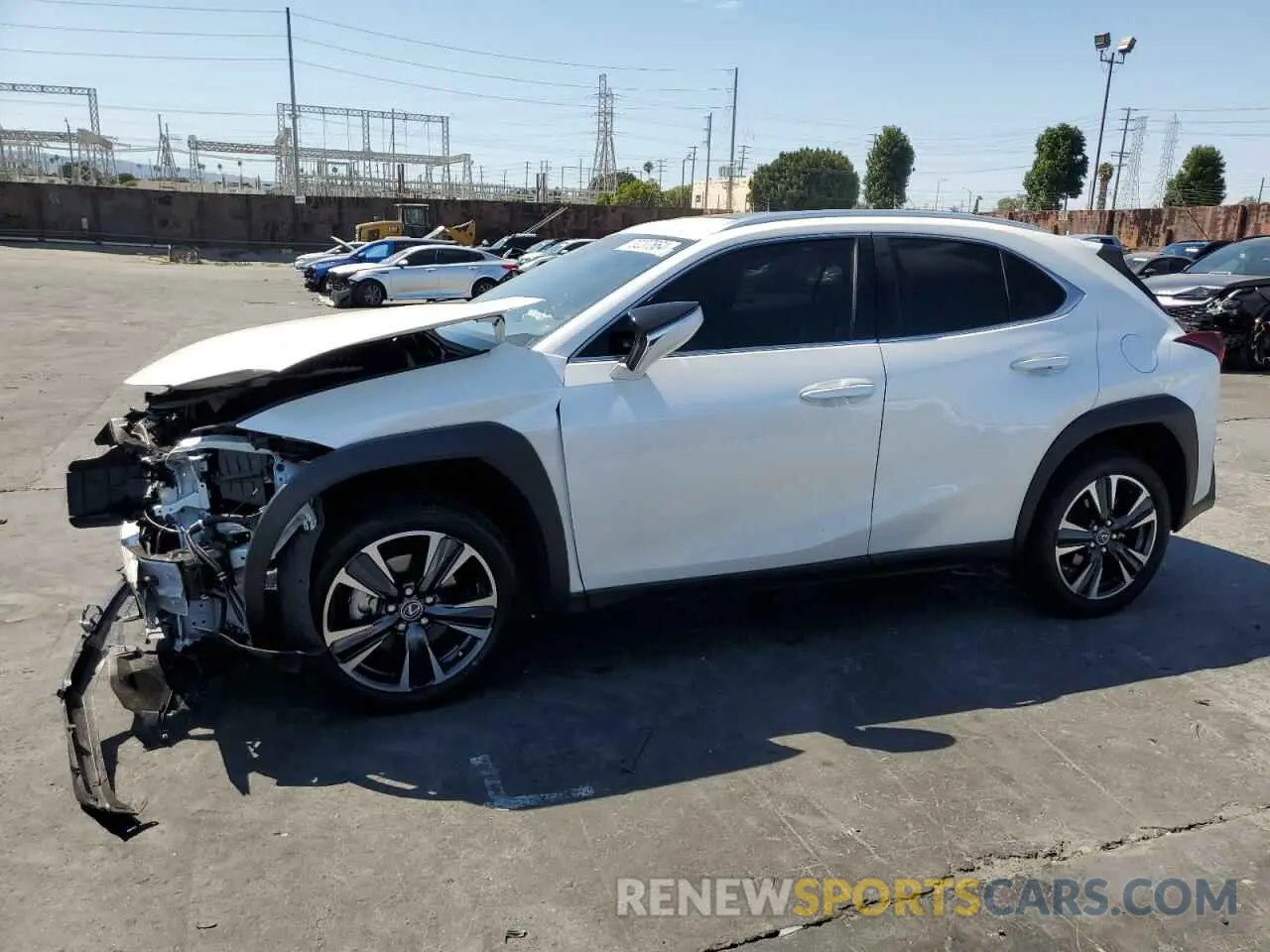 1 Photograph of a damaged car JTHX6JBH7R2189588 LEXUS UX 250H BA 2024