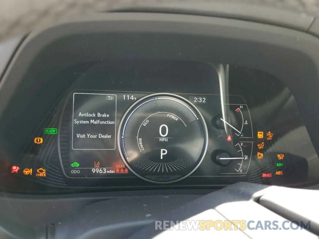 9 Photograph of a damaged car JTHX6JBH7R2189588 LEXUS UX 250H BA 2024