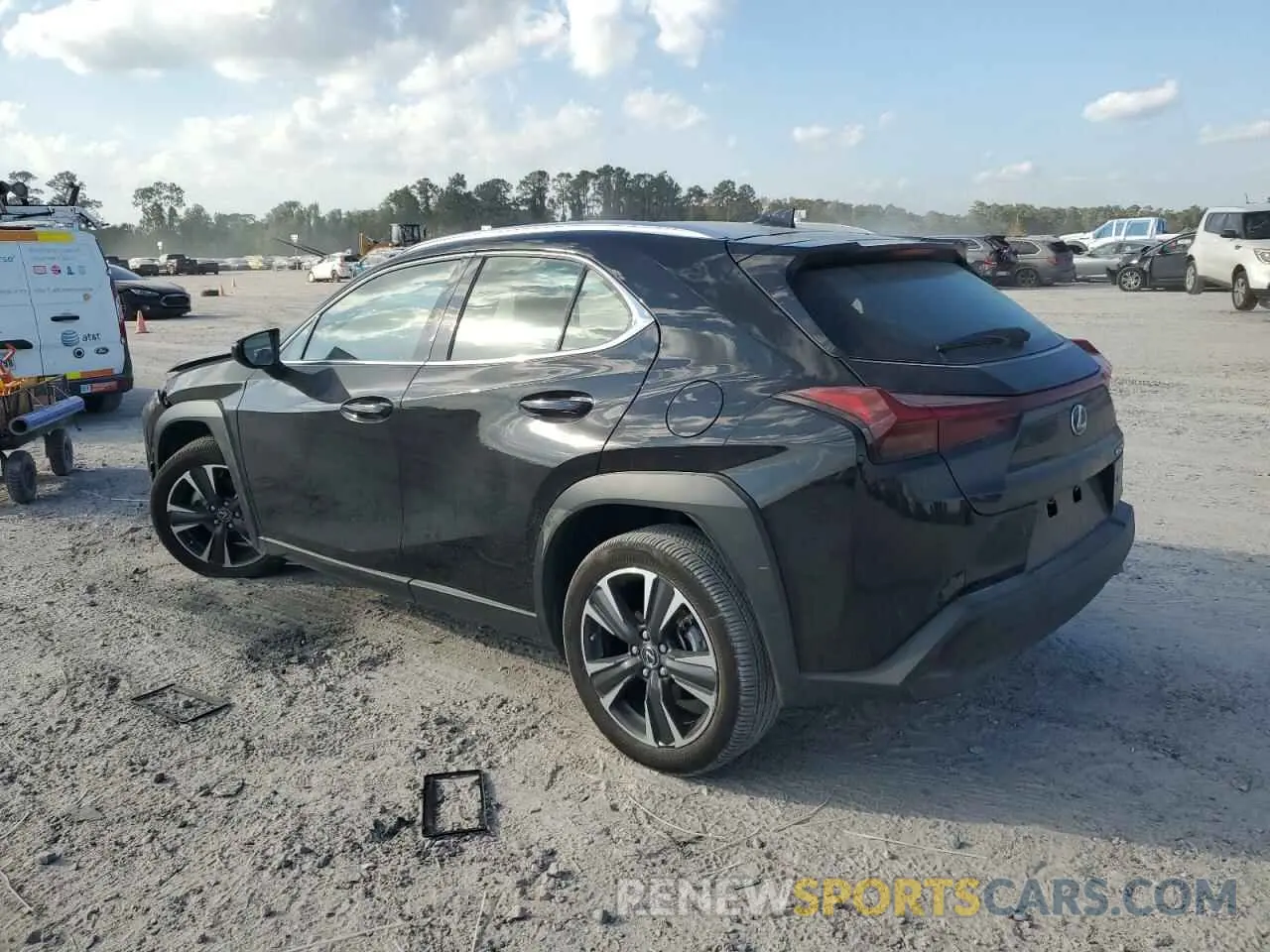 2 Photograph of a damaged car JTHX6JBH9R2189737 LEXUS UX 250H BA 2024