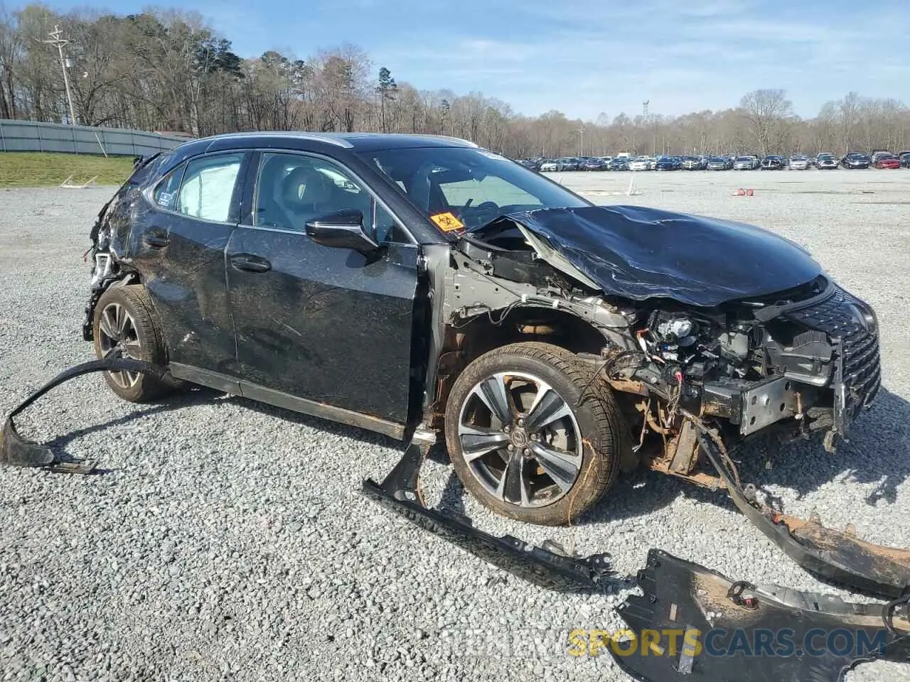 4 Photograph of a damaged car JTHP6JBH3P2133788 LEXUS UX 250H PR 2023