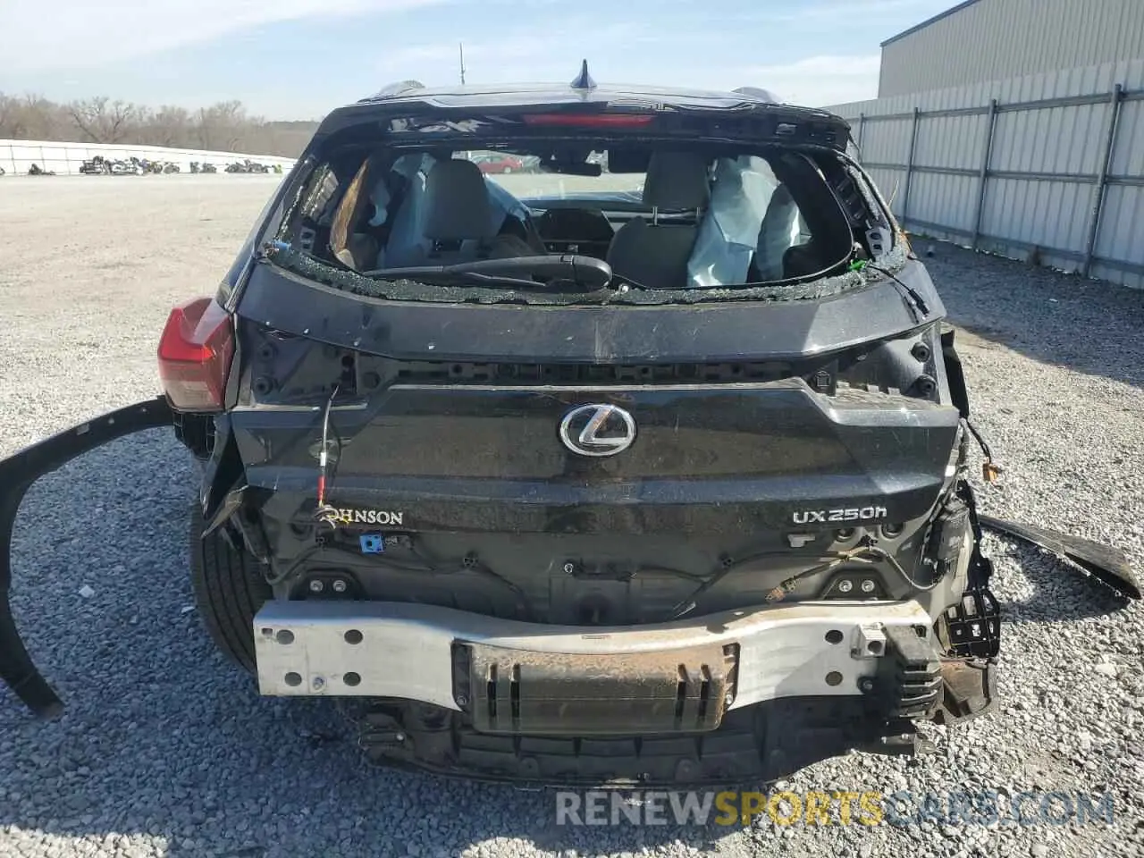 6 Photograph of a damaged car JTHP6JBH3P2133788 LEXUS UX 250H PR 2023
